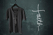 'Faith' Cross - Christian SVG, an Illustration by Little Type Factory (Thumbnail 3 of 7)
