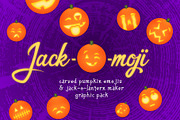 Jack-O-Moji Graphics Pack, an Object Graphic by Ben Lew Illustration (Thumbnail 1 of 3)
