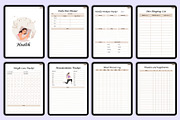2025 Digital That Girl Planner Canva, a Stationery Template by Mustafiz (Thumbnail 12 of 15)