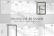 Budget Planner Printable 2024, a Stationery Template by BRANDcontent (Thumbnail 1 of 6)
