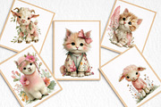 Summer Watercolor Clipart PNG, an Illustration by DreamArtGraphic (Thumbnail 8 of 8)