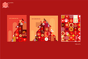 Chinese New Year-set of cliparts, a Seasonal Illustration by Collection by VY (Thumbnail 8 of 15)