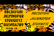 Soda and Poppers Display Font, a Font by Brethrendesignco (Thumbnail 2 of 4)