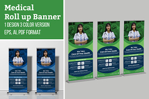 Creative Roll U Banner Design