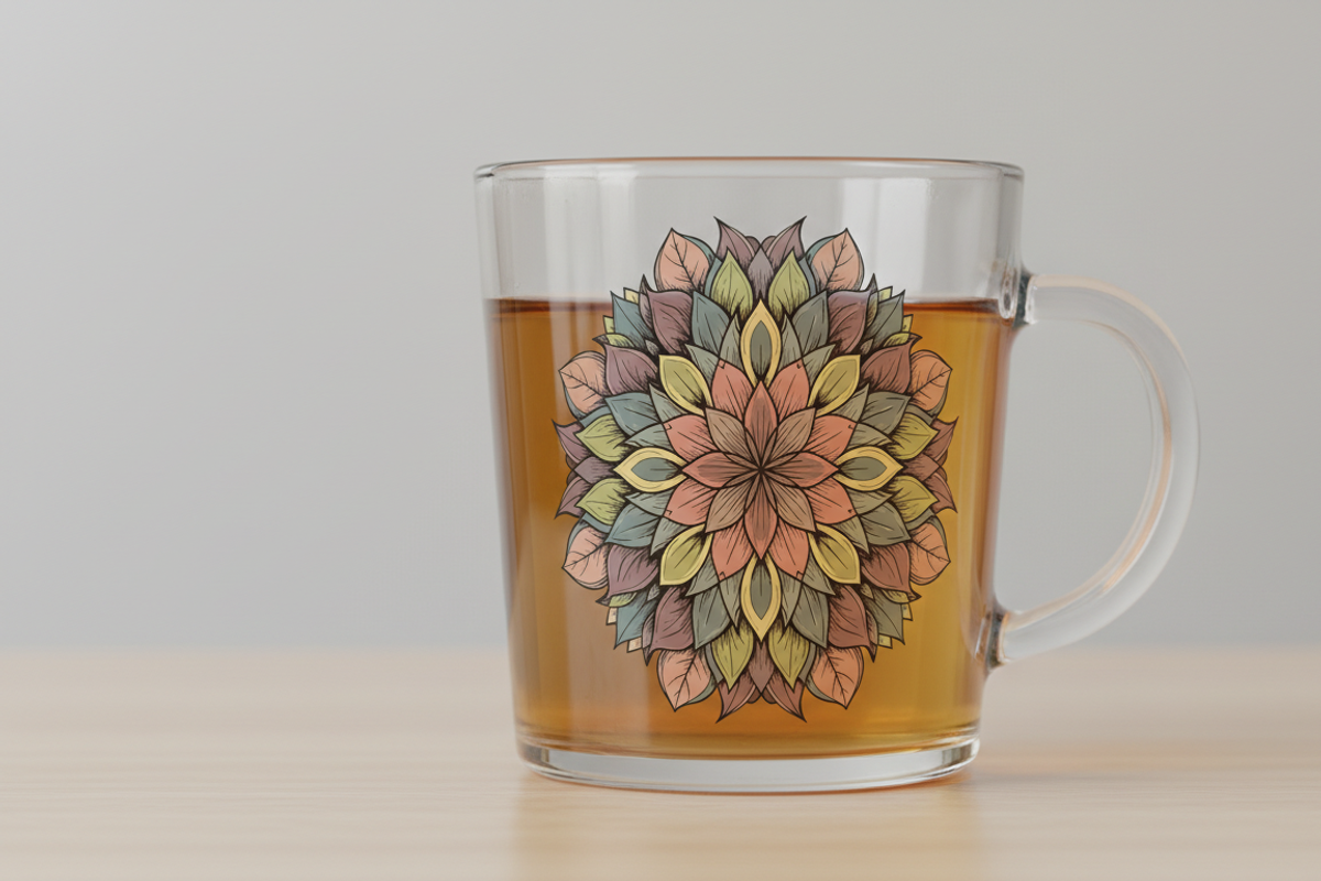 Boho Mandala Floral Art, an Illustration by Gfx_Store (Photo 3 of 3)