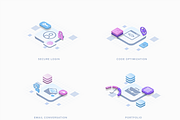 Isometric Icons, an Icon by KL-Webmedia (Thumbnail 2 of 3)