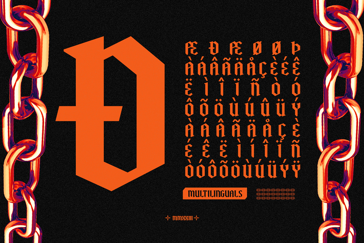 Gultique - Display Calligraphic, a Font by Drizy (Photo 6 of 8)