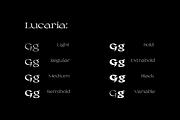 Lucaria - Display Serif Familia, a Serif Font by Jehoo Creative (Thumbnail 7 of 11)