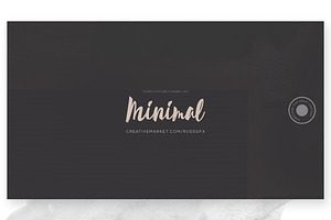 Minimal Youtube Channel Art Banners