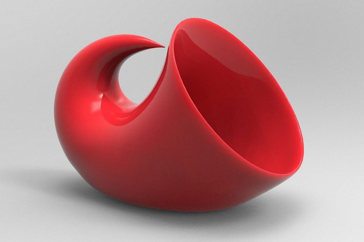 Horn Houseplant 3D Printing Planter, an Object 3D Model by Kseniya-Omega (Photo 3 of 6)