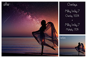 50 Night Sky Overlays, a Texture Graphic by LovePhotoMoment (Thumbnail 4 of 16)
