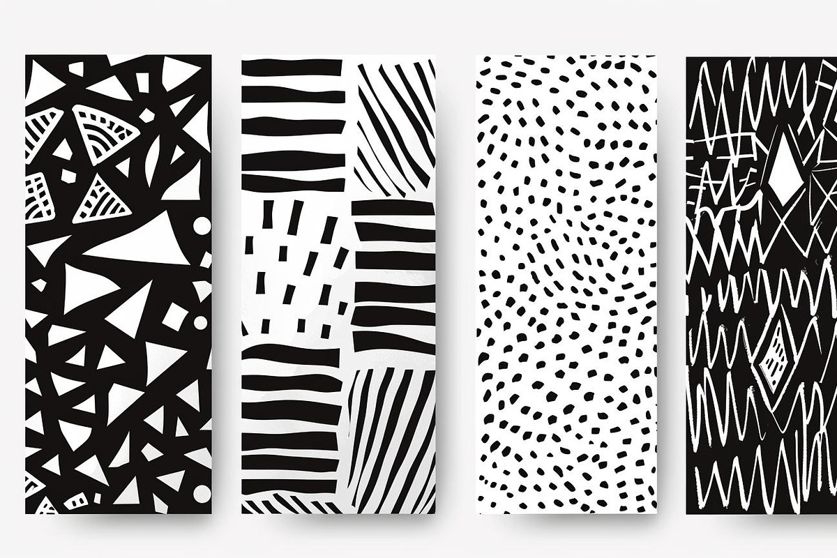 Abstract Silhouette Vector Set, an Illustration by BIPLOB EXPERT (Photo 9 of 9)