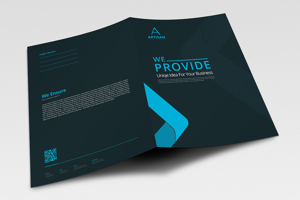 Minimal Branding Identity, a Stationery Template by artisanHR (Photo 4 of 7)