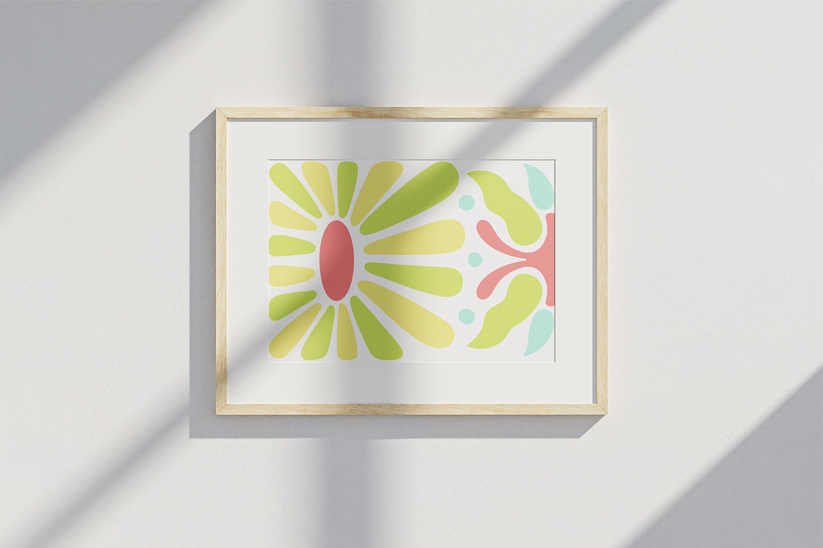 Abstract Floral, a Decorative Illustration by HunEyy (Photo 7 of 7)