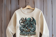 Cthulhu Sea Monster Clipart., an Animal Illustration by yod67 (Thumbnail 6 of 6)