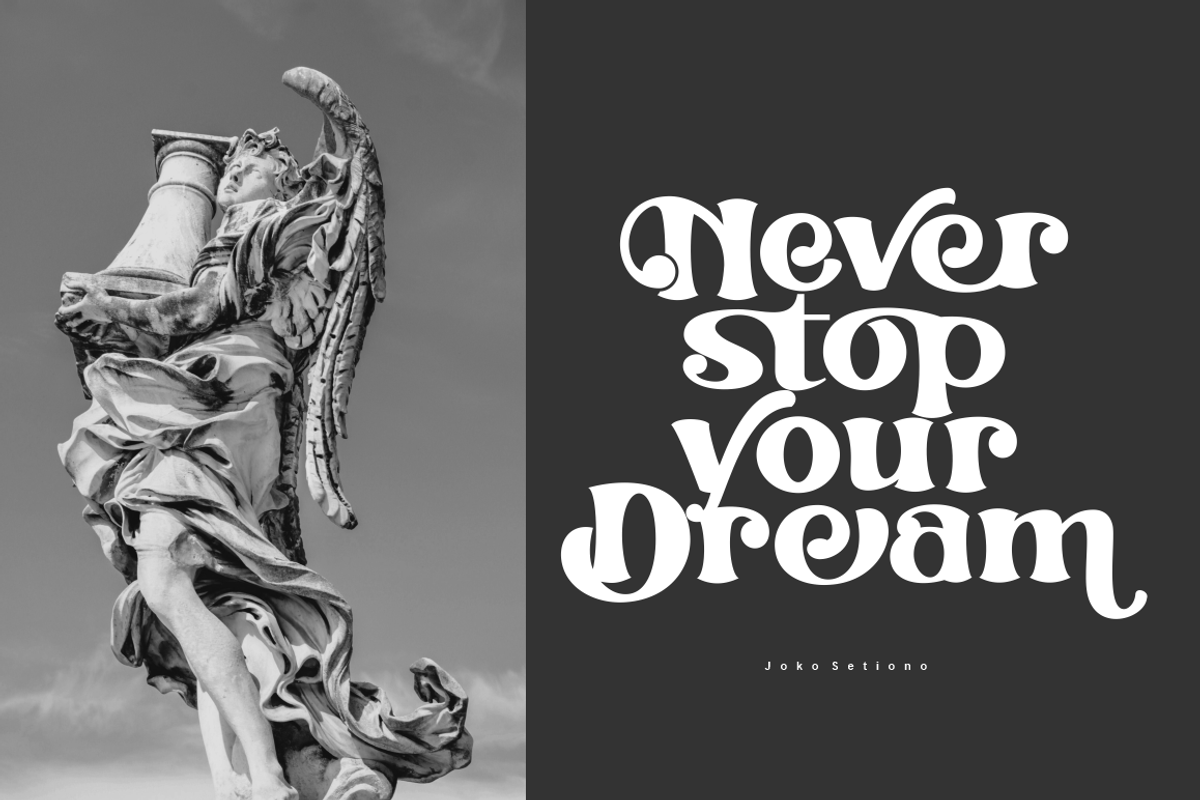 Stylistic Vibe, a Sans Serif Font by Joko Setiono (Photo 10 of 21)
