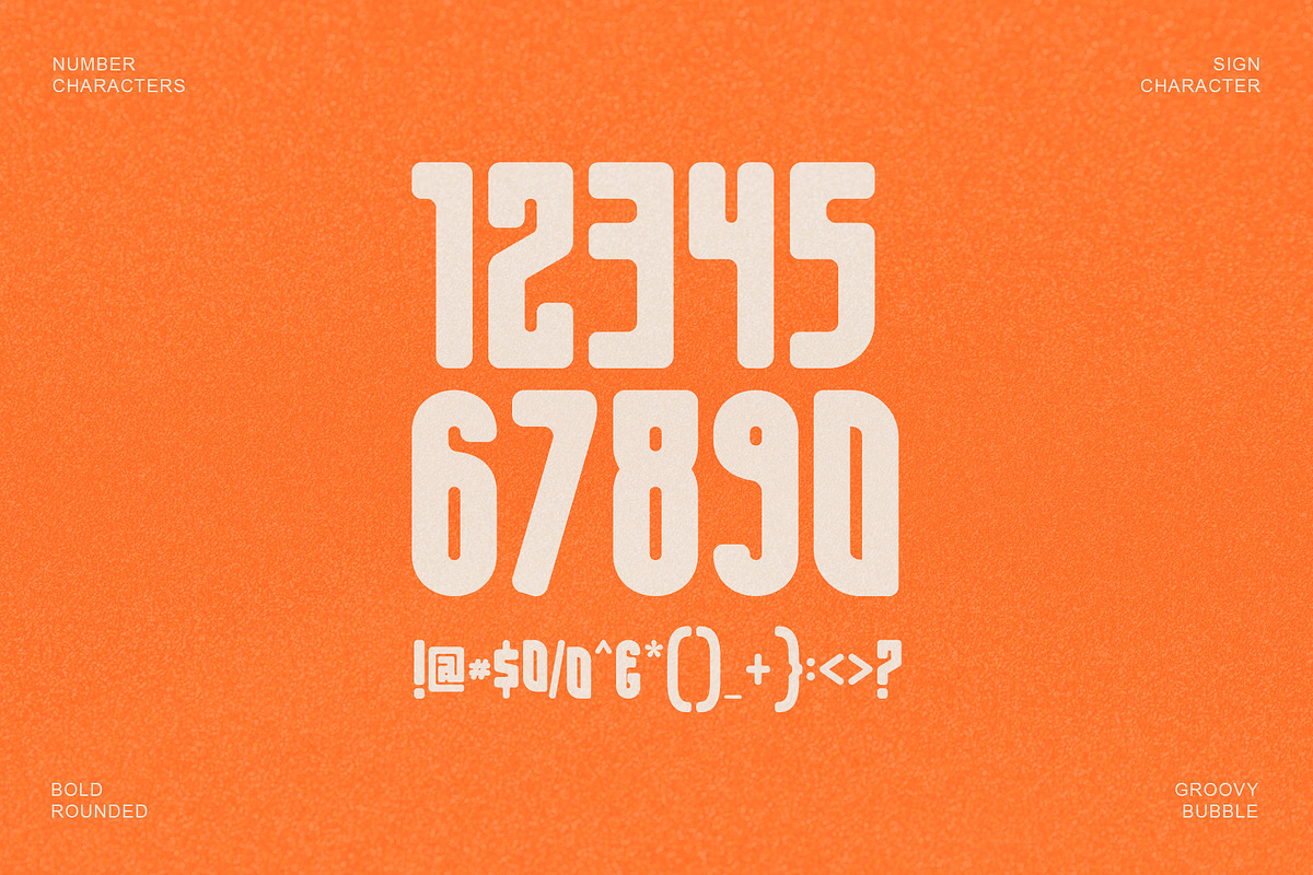 Woofie Koofie - Groovy Font, a Sans Serif Font by Letterara (Photo 14 of 15)