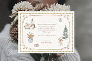 Childhood Noël Christmas Clipart, a Decorative Illustration by Muse Artist (Thumbnail 6 of 27)