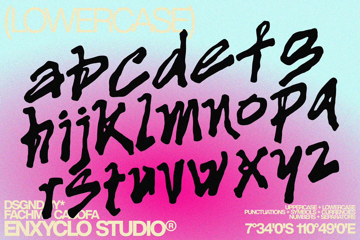 RIGHMAN — Raw Branding Font, a Handwritten Font by Enxyclo Studio (Photo 12 of 15)
