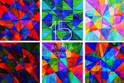 15 geometric abstraction, a Texture Illustration by Apolinarias Art (Thumbnail 4 of 5)