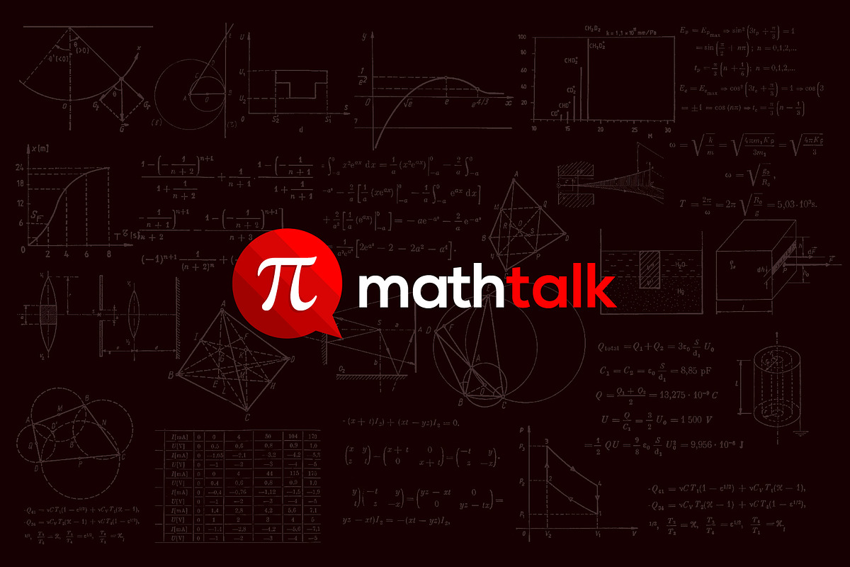 Math Talk Blog Logo, a Branding & Logo Template by bvcreates (Photo 4 of 8)