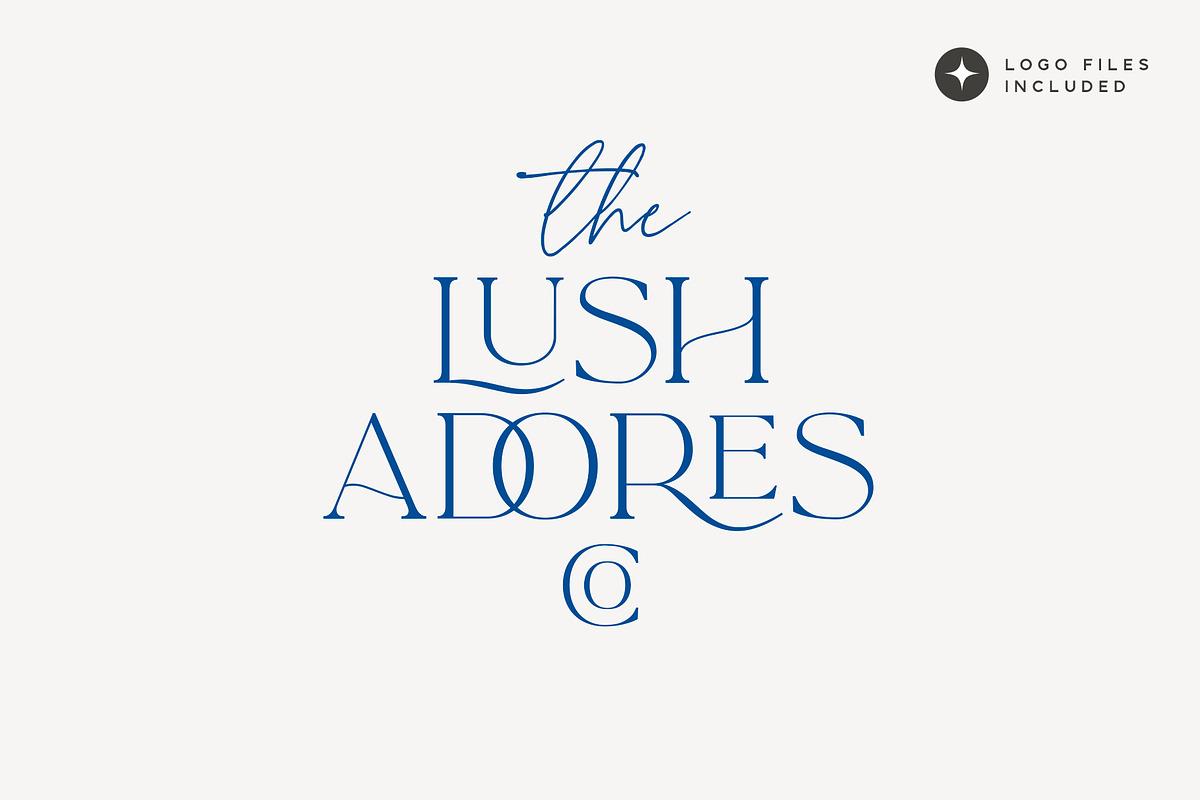 La Luxes Font Duo + Logos (Updated!), a Serif Font by Sam Parrett (Photo 3 of 20)