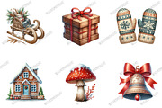 Nordic Christmas Elements Pack, an Illustration by designcity5 (Thumbnail 2 of 5)