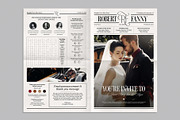 Wedding Newspaper, a Brochure Template by BrandPacks (Thumbnail 2 of 4)