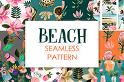 Tropical seamless, a Pattern Graphic by Rosabebe