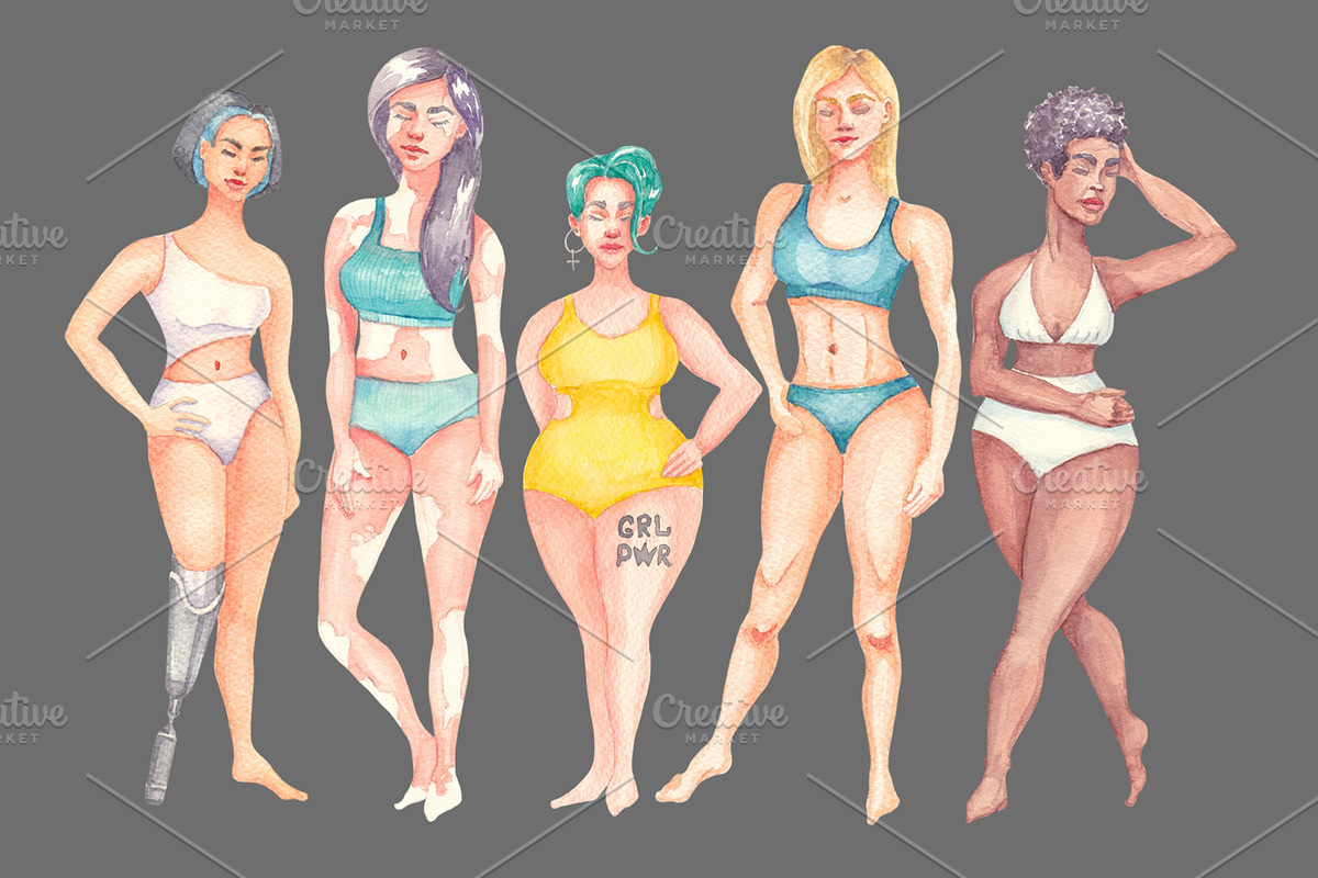 All bodies are beautiful, a Person Illustration by Tabiti (Photo 8 of 16)