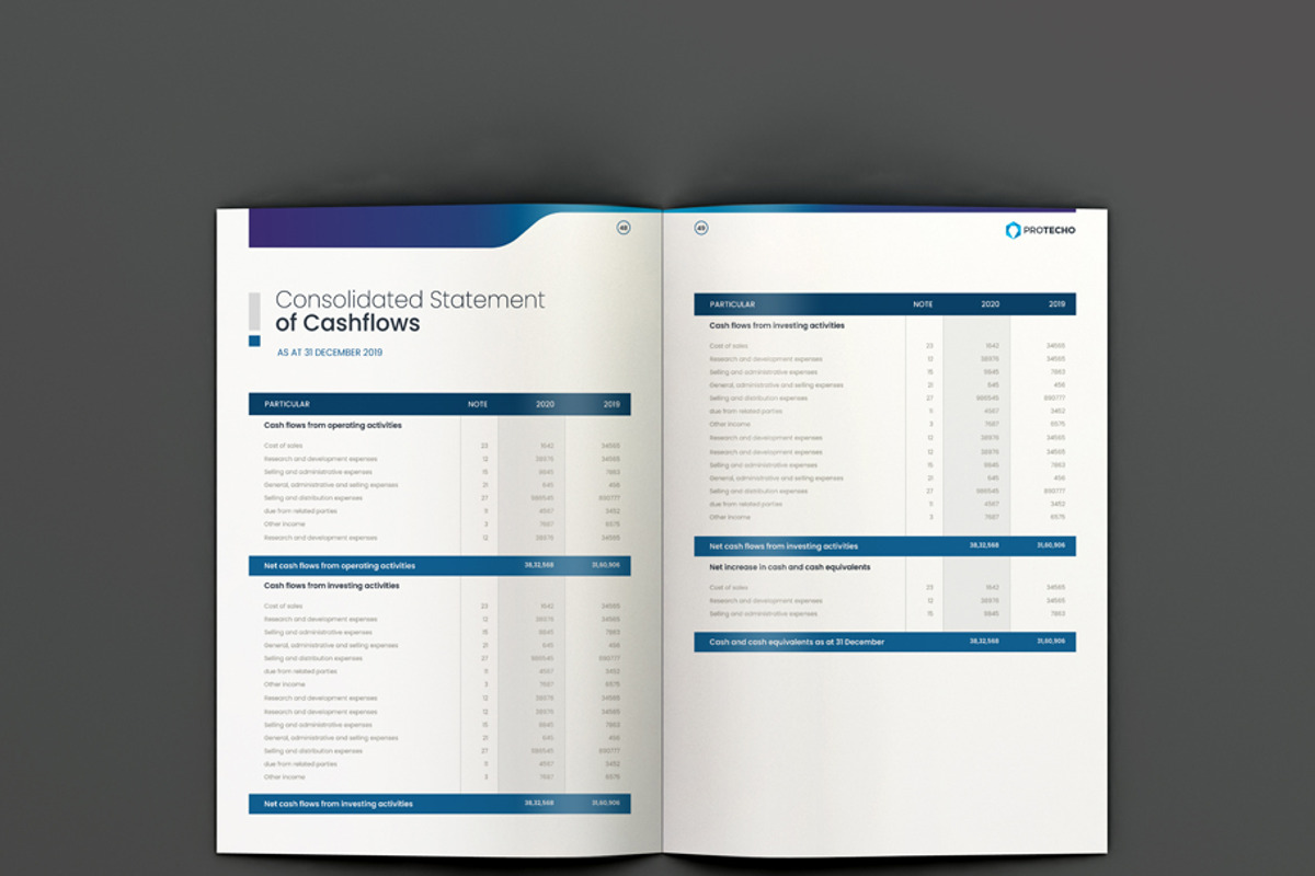 Annual Report, a Brochure Template by xnorpix (Photo 25 of 25)