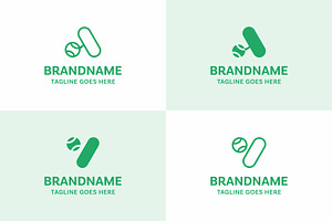 Letter A and V Tennis Ball Logo Set, a Branding & Logo Template by Pray Art Design Studio