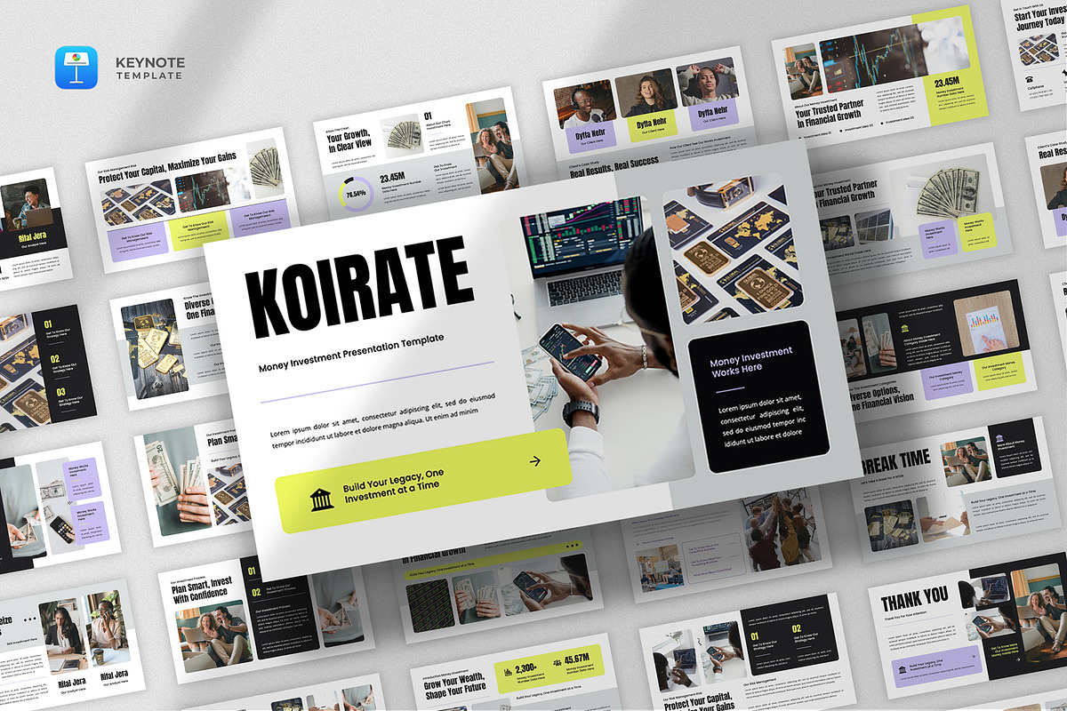 Financial & Investment Keynote, a Presentation Template by fluffstudio (Photo 1 of 4)