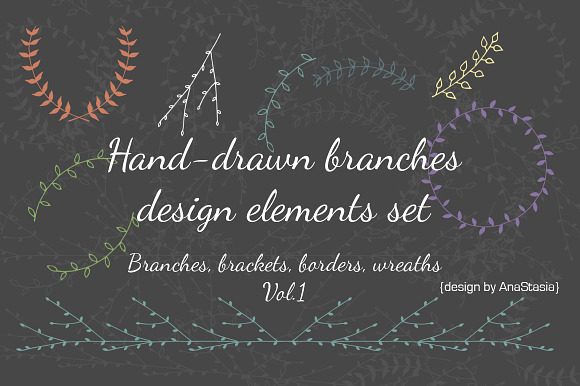 Hand-drawn-branches-set1 preview 4