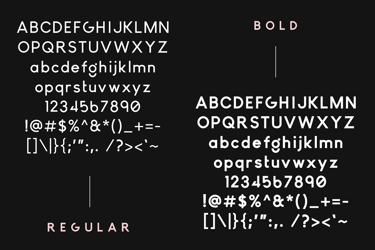 Geomatik - Modern Sans Serif Font preview 6