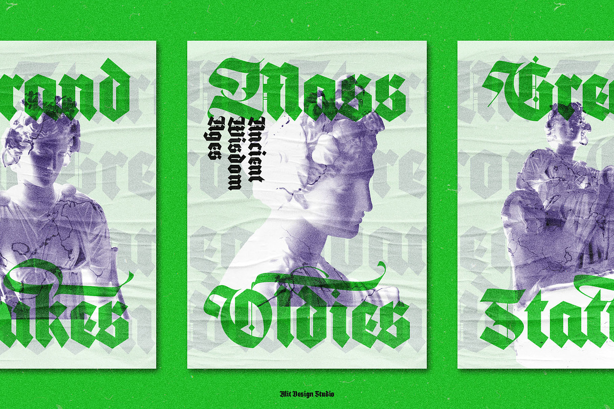Black Brave Typeface, a Blackletter Font by alit design (Photo 17 of 21)