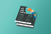 Creative Recruitment Flyer Template, a Flyer Template by rivatxfz (Thumbnail 2 of 3)