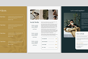 Sawyer Media Kit Canva Template, a Templates & Theme by Regent Parkette (Thumbnail 3 of 3)