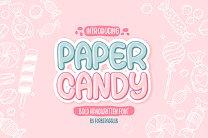 Papper Candy | Lovely Display Font