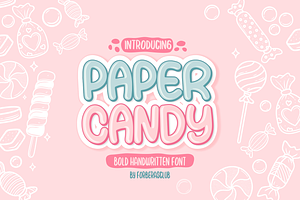 Papper Candy Lovely Display Font