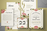 Wedding Invitation Set, an Invitation Template by graphicook (Thumbnail 2 of 3)