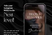 Brow Tech Instagram Video Reels, a Social Media Template by design4social (Thumbnail 5 of 9)