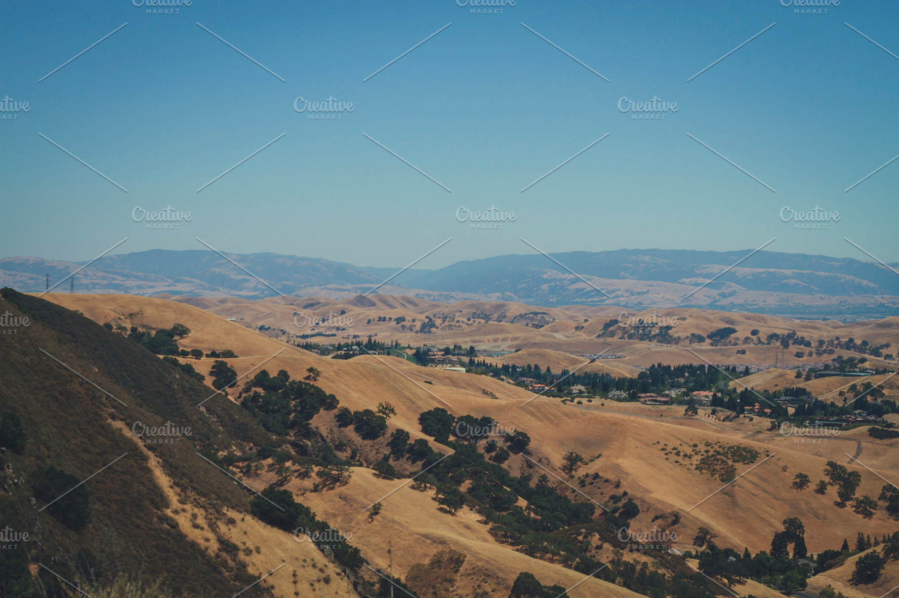 Around Mount Diablo Featuring Mount Diablo Mountains And Landscape