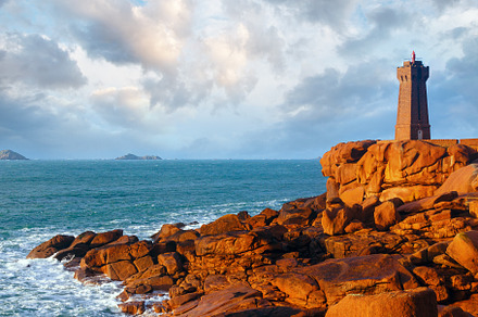 Ploumanach lighthouse (Perros-Guirec, Brittany, France), a Nature Photo by YuriyB