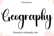 Geography, a Handwritten Font by InermediaSTUDIO (Thumbnail 1 of 6)