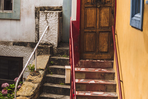 Cudillero vertorama shallow focus, an Architecture Photo by SkyNext