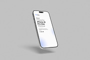 High Qualit iPhone 16 Pro Max Mockup, an iPhone Mockup by swsi-studio (Thumbnail 4 of 5)