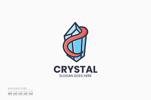 Crystal Logo, a Branding & Logo Template by Zeer Graphic