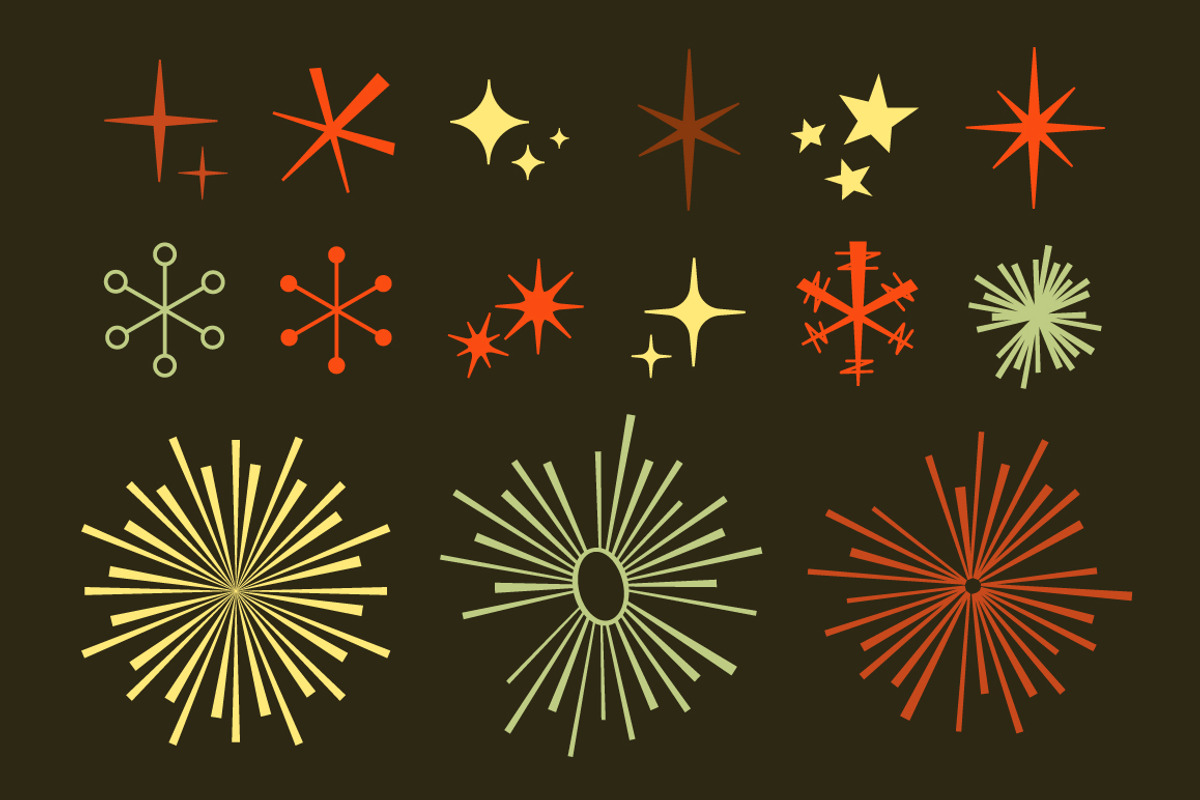 50's Vector Pack, an Object Graphic by Mike Burroughs (Photo 3 of 7)