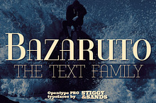 Bazaruto Text Family